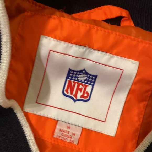 NFL Medium Men’s Chicago Bears Pullover Jacket - Picture 2 of 12